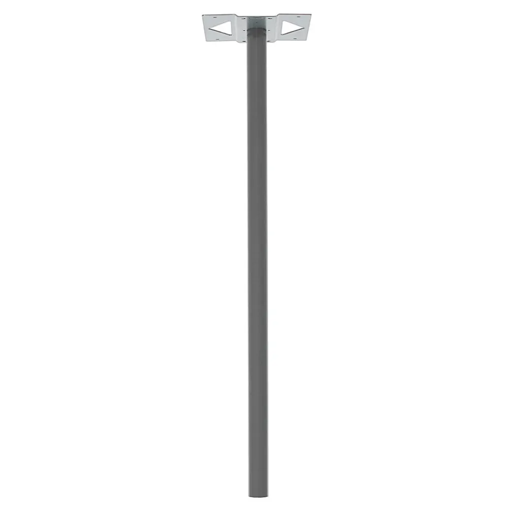 Renz Pied elliptique Gris RAL 7037 M
