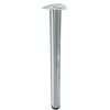 Diall 4 pieds de table réglable ø60 x H.700 mm argent