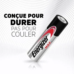 Energizer Pile Aa|Pile Alcaline-Pile AA LR6 Max vendue par 16 pièces