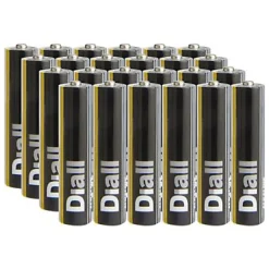 Diall Pile Aaa|Pile Lr03-Pile alcaline AAA (LR03) non rechargeable, lot de 24