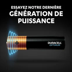 Duracell Pile Aaa-Pile alcaline AAA (LR03) Optimum, lot de 4