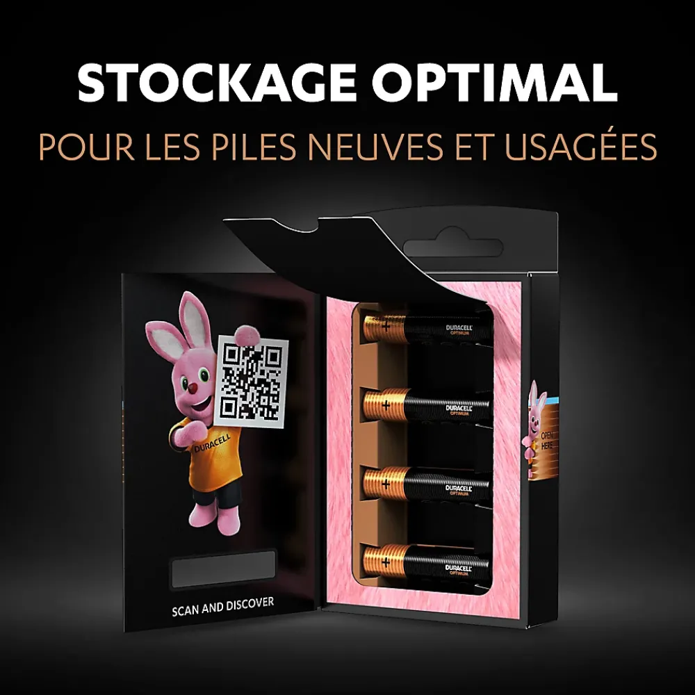 Duracell Pile alcaline AAA (LR03) Optimum, lot de 10