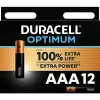 Duracell Pile Aaa|Pile Lr03-Pile alcaline AAA (LR03) Optimum, lot de 12
