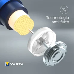 Varta Pile alcaline AAA (LR03) Long-life Power D, lot de 20