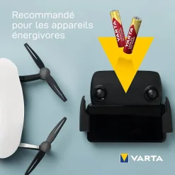 Varta Pile alcaline AAA (LR03) Long-life Max Power, lot de 4