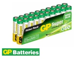 GP Pile Aaa|Pile Lr03-Pile alcaline AAA / LR3 - 1.5V (pack de 20)