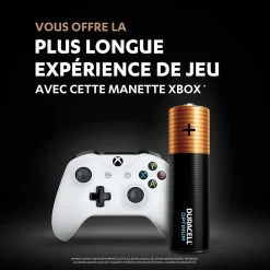 Duracell Pile Aa-Pile alcaline AA (LR6) Optimum, lot de 4