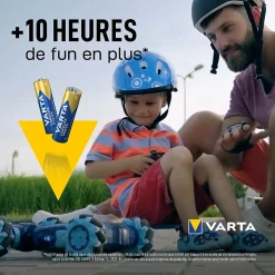 Varta Pile alcaline AA (LR6) Long-life Power, lot de 24