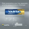 Varta Pile alcaline AA (LR6) Long-life Power, lot de 20