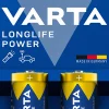 Varta Pile alcaline C LR14 Longlife Power, lot de 2