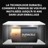 Duracell Pile alcaline D (LR20) Plus, lot de 2