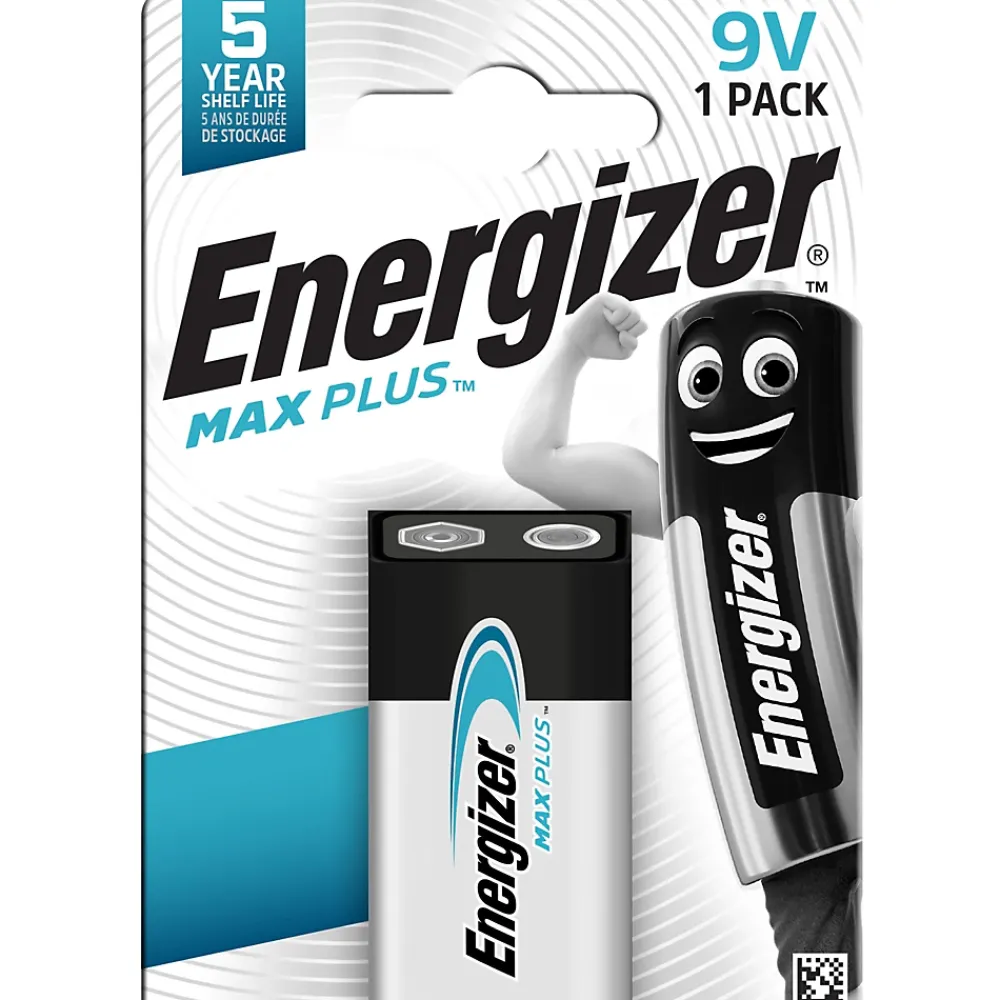 Energizer Pile Alcaline 6LR61 9V Max Plus