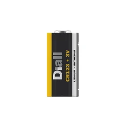 Diall Pile Lithium-Pile au lithium CR123A (CR17345)