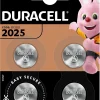 Duracell Pile Cr2025|Pile Lithium-Pile au lithium CR2025 , lot de 4