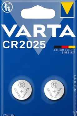 Varta Pile au lithium CR2025 , lot de 2
