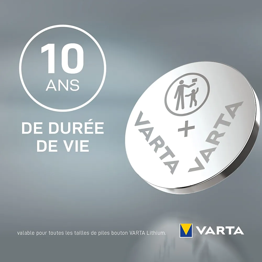 Varta Pile Cr2025|Pile Lithium-Pile au lithium CR2025 , lot de 5