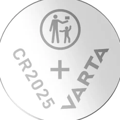 Varta Pile Cr2025|Pile Lithium-Pile au lithium CR2025 , lot de 5