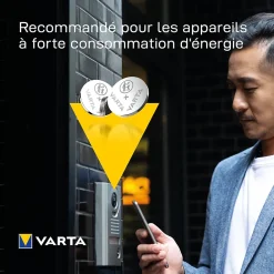 Varta Pile au lithium CR2016 , lot de 2