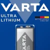 Varta Pile Lithium-Pile au lithium 9V (PP3) , lot de 1