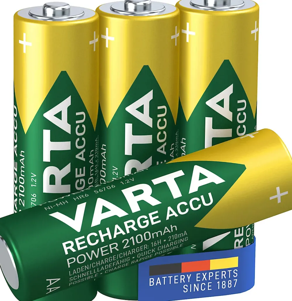 Varta Pile Aa|Pile Lr6-Pile rechargeable Ni-MH AA (LR6) , lot de 4
