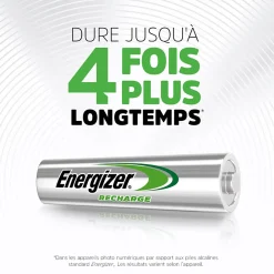 Energizer 4 Piles AAA LR3 rechargeables accu Power Plus