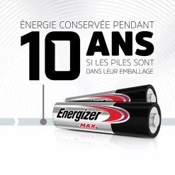 Energizer 6 Piles alcalines AA LR6 Max