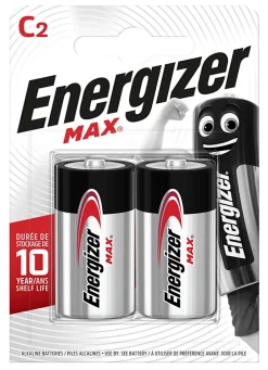 Energizer Pile Alcaline-2 Piles alcalines LR14 Max C