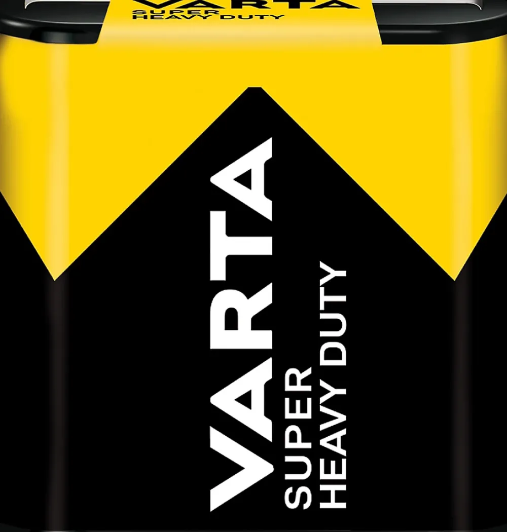 Varta Pile Saline-Pile saline 3R12P 4.5V - 2Ah non rechargeable Superlife, lot de 1