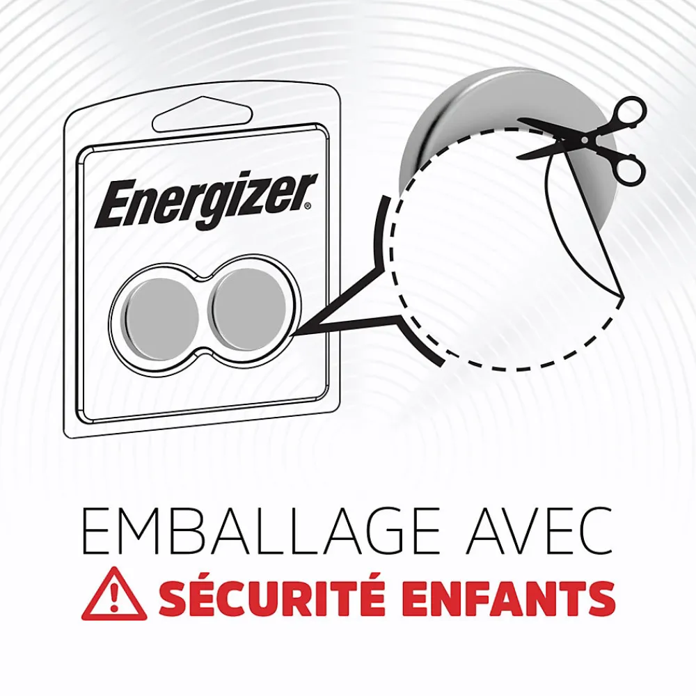 Energizer 4 Piles bouton au lithium 2016 3V