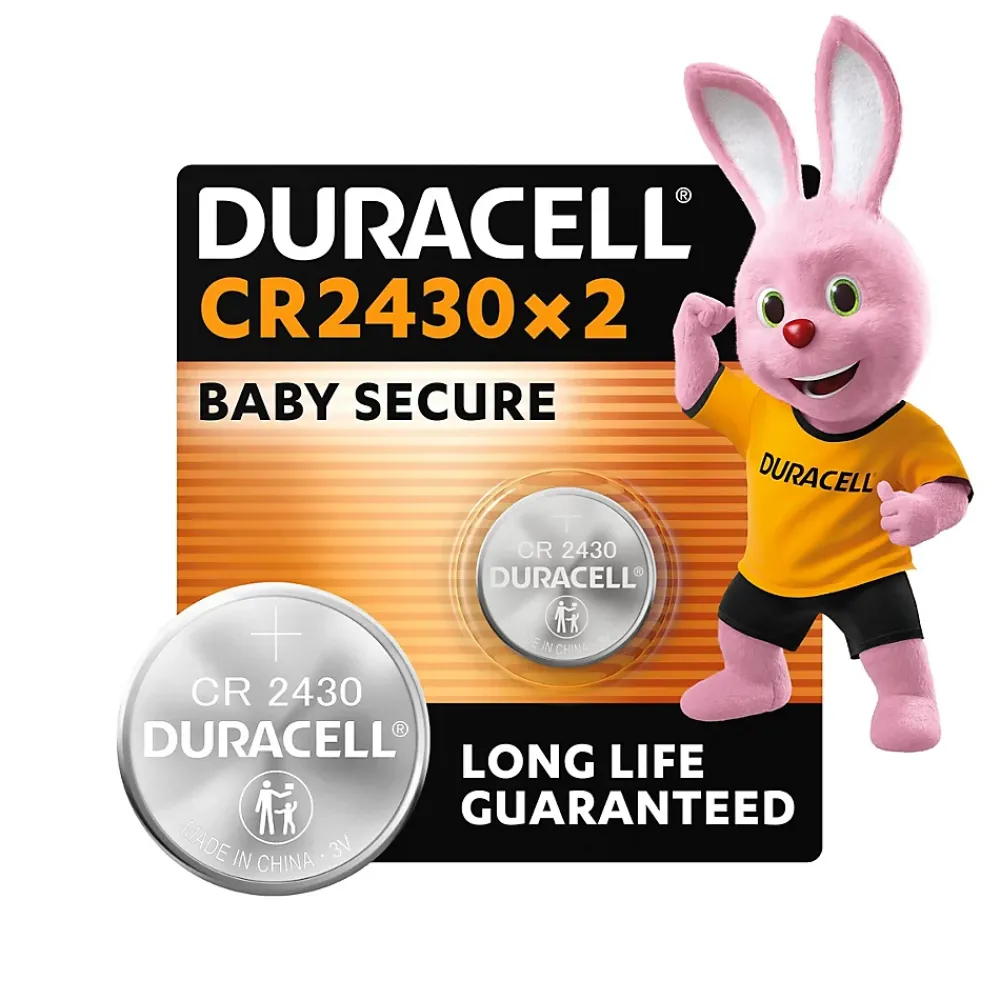 Duracell 2 piles bouton CR 2430 - - 3V