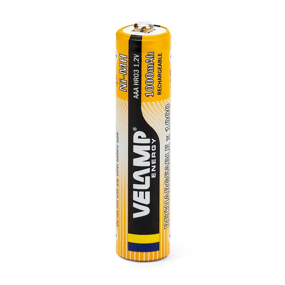 Velamp 4 piles rechargeables ni-mh aaa1000 mAh