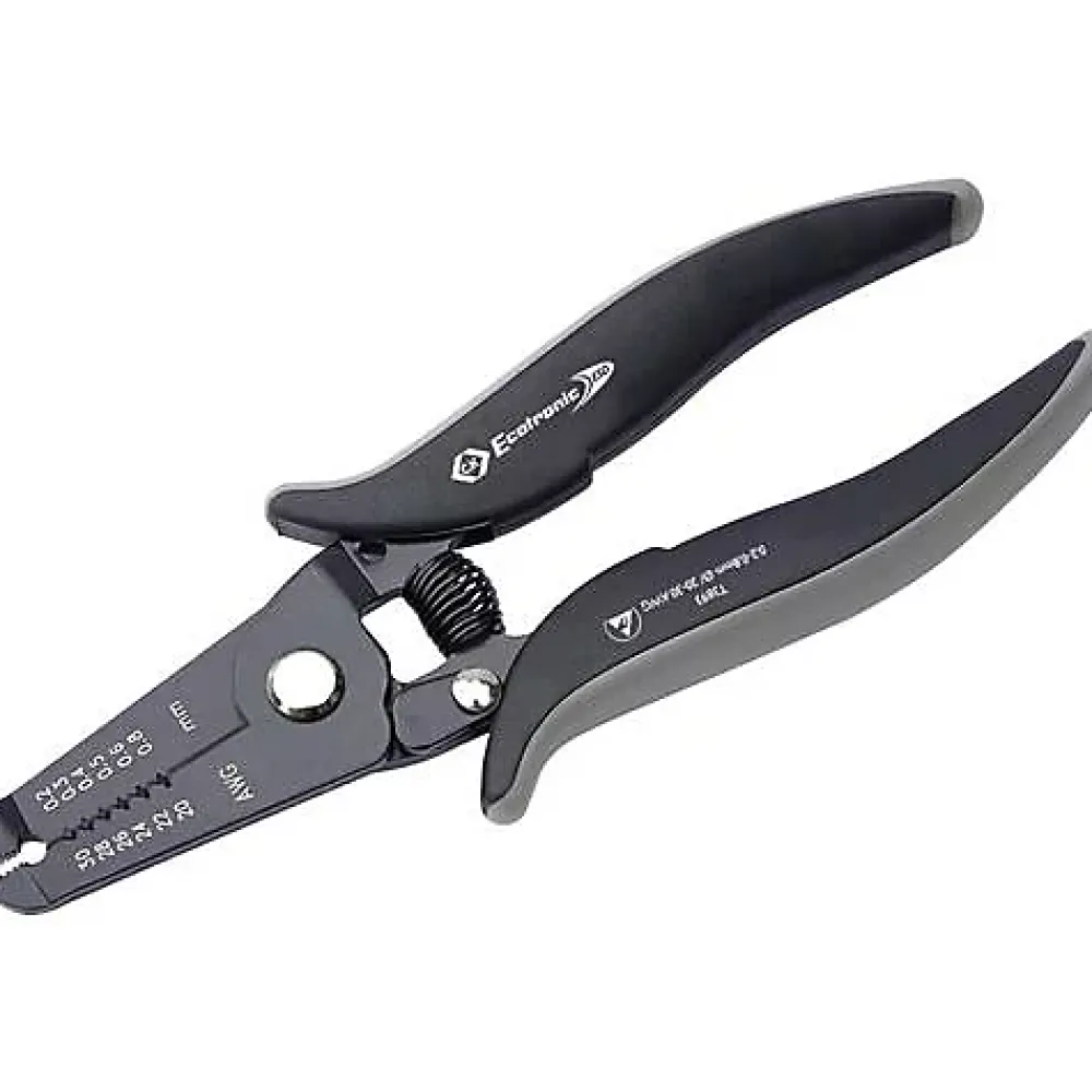 V33 Pince À Dénuder-Pince à dénuder C.K Ecotronic T3893 0,2 à 0,8 mm 1 pièce