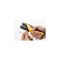 Jokari Pince À Dénuder-20030 - Pince à Dénuder Le Câble Plat Fkz - Largeur 12mm - Fil 0,75 à 2,5mm² - Lame Remplaçable
