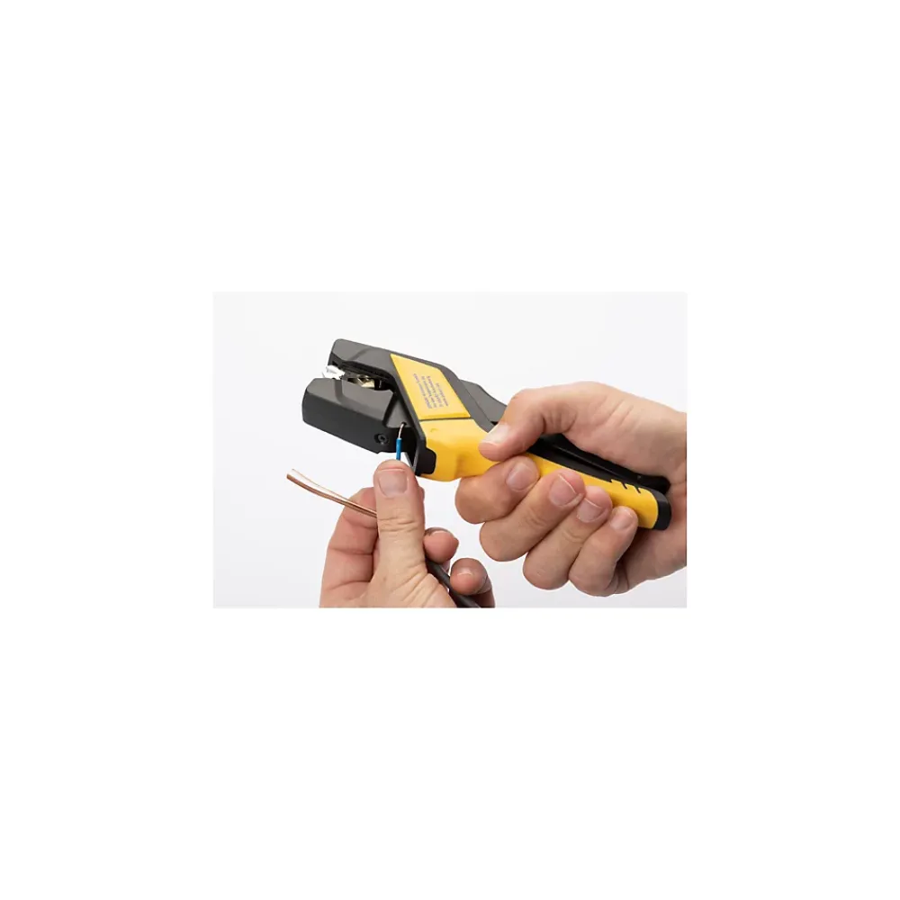 Jokari Pince À Dénuder-20030 - Pince à Dénuder Le Câble Plat Fkz - Largeur 12mm - Fil 0,75 à 2,5mm² - Lame Remplaçable