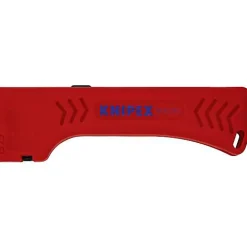 D44 Pince À Dénuder-Pince à dénuder universelle 446, 130 mm, pour câbles ronds et environnements humides : butée réglable, ambidextre et anti-chute.