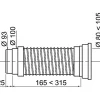 Wirquin Pipe souple L. 380 mm Plastique