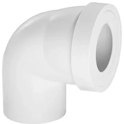 Wirquin Pipe WC courte coudée mâle 90°
