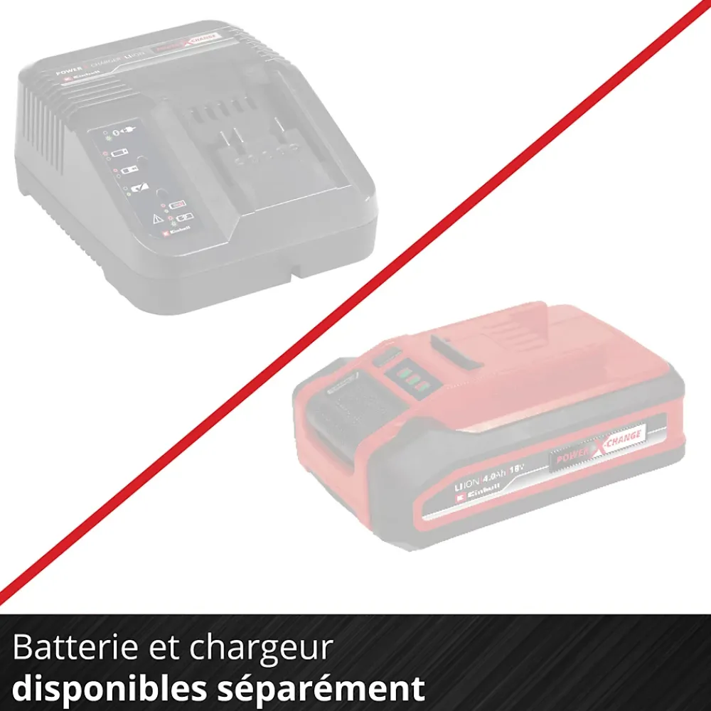 Einhell Mastic, Cartouche Joint Et Silicone-Pistolet à cartouche TE-SG 18/10 LI - SOLO 18V ( sans batterie)