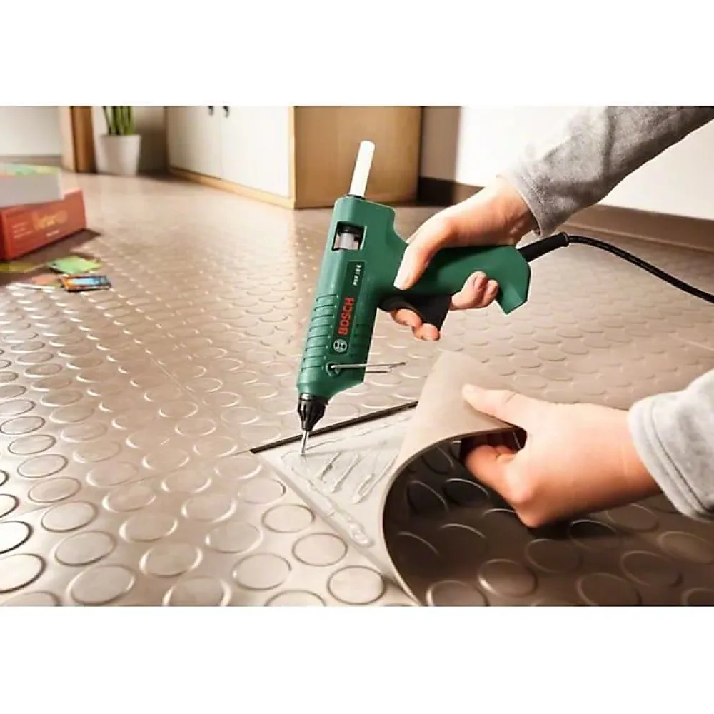 Bosch Pistolet À Colle-Pistolet à colle PKP 18 E Gluey Evergreen - 500 W, câble amovible, LED, coffret de transport
