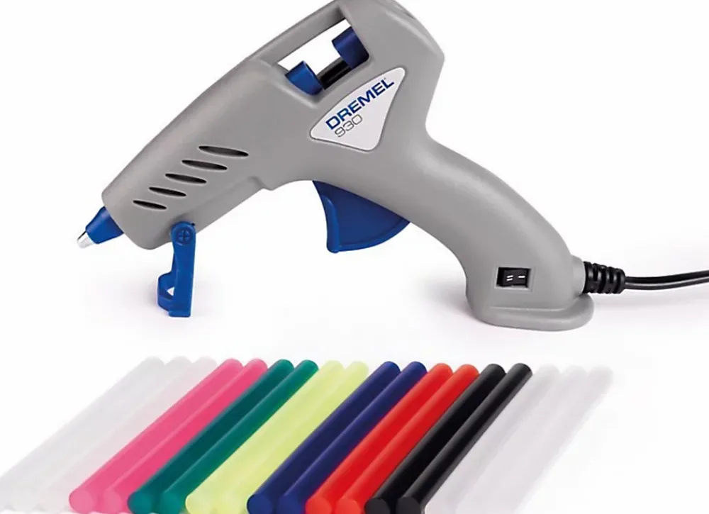 Dremel Pistolet À Colle-Pistolet à colle chaude 930 + 18 bâtons