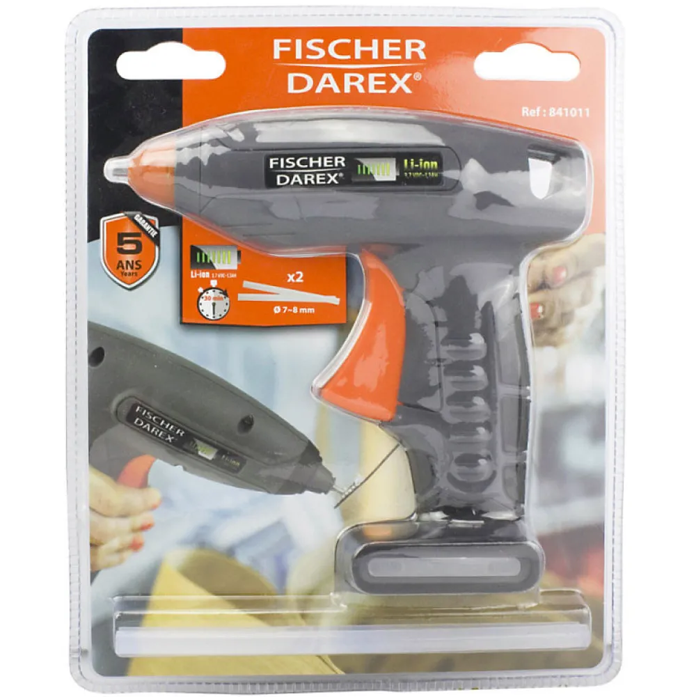 Fischer Darex Pistolet à colle sans fil -