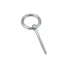Vis Express Piton Anneau Filetage Bois 8X80 Filetée sur 40 Inox A4 - 1 pièce
