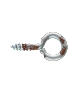 Vis Express Piton À Visser-Piton Bois 2.5X10 Oeil 6 Acier zingué ROUILLES - 10 pièces