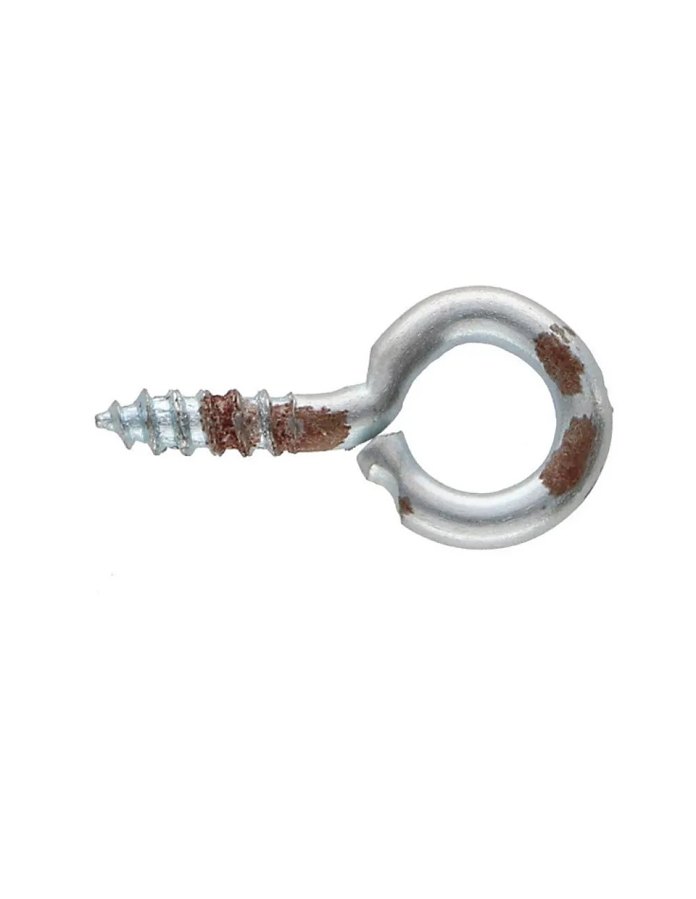Vis Express Piton Bois 2.5X10 Oeil 6 Acier zingué ROUILLES - 1 pièce