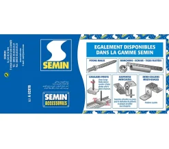 Semin Piton À Visser-Pitons Femelles , Boite de 100