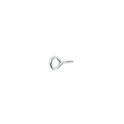 Diall Piton à vis en acier zingué 20x11 mm - 10 pièces