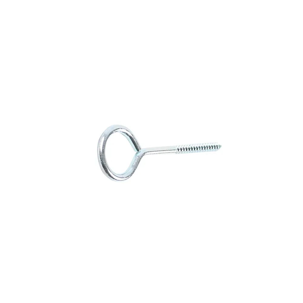 Diall Piton à vis en acier zingué 40x17 mm - 4 pièces