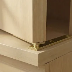 QCL Pivot pour armoire acier laitonné 70 mm