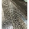 Alucouleur Tôle-Plaque Aluminium Grain de riz, ép. 1/2mm, Hauteur 10cm x Largeur 50cm