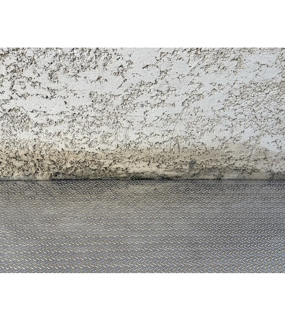 Alucouleur Plaque Aluminium Grain de riz, ép. 1/2mm, Hauteur 25cm x Largeur 80cm